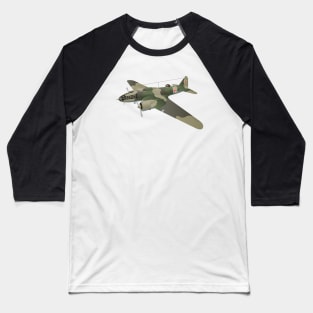 Ilyushin Il-4 Soviet WW2 Bomber Baseball T-Shirt